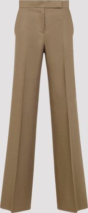 Max Mara Badesse Regular Linen Pants