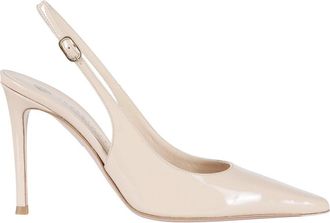 Roberto Festa Milano Decollet&egrave; Klept - Dames - Pumps - Beige - 38 1/2 EU - Leer - Schoenen