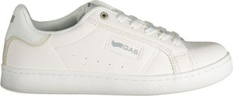 Gas Womens Low Top Leather Sneakers - White - Size EU 36