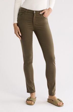 AG - Adriano Goldschmied The Prima Cigarette Leg Skinny Jeans in Shady Moss at Nordstrom Rack, Size 26