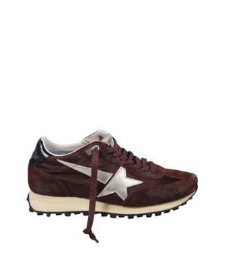 Golden Goose Brown Lace-up Sneakers