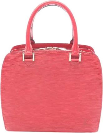 Louis Vuitton Pre-owned Handbags, female, Red, Size: ONE SIZE Pre-owned Vintage Leather Handbag