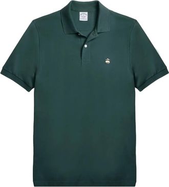 Brooks Brothers Polo con ricamo - Verde