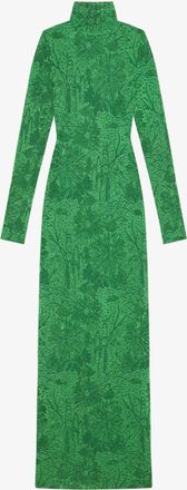 Givenchy Green Fibres Casual Womens Dress