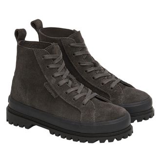 Superga Unisex Volwassen 2641 Alpina Su&egrave;de Enkellaarsjes (Grijs)