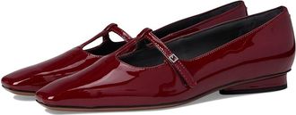 Franco Sarto Carmela Womens Shoes Gothic Red Patent Leather : 7.5 M