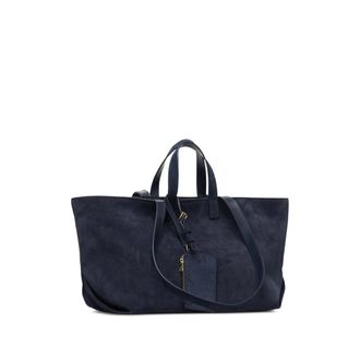 A.P.C. A. p.c. Le Drummer Suede Shoulder Bag