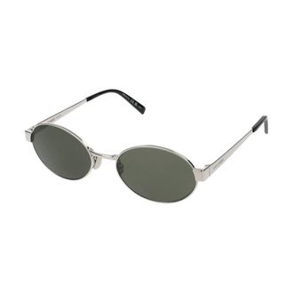 Saint Laurent Zonnebril - unisex - Accessoires - Grijs - Maat: 55 MM Nylon