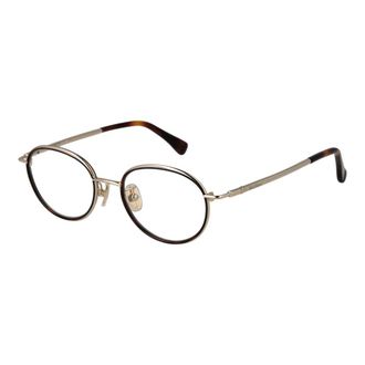 Max Mara Ovale Zonnebril Metalen Frame