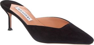Aquazzura Anok 65 Suede Mule