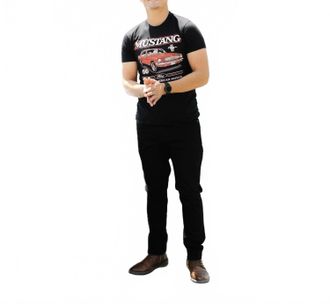 American Needle Chevy Corvette T Shirt In Black