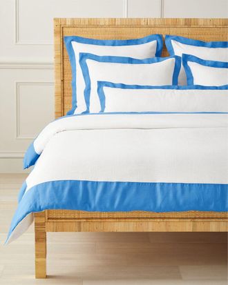 Serena & Lily Salento Linen Duvet