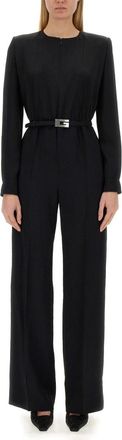 Gucci Viscose Jumpsuit With Belt