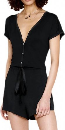 Heartloom Parker Romper In Black