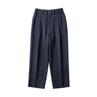 Daniele Alessandrini Wide Trousers, male, Black, Size: XS Pantalone Anti Fit