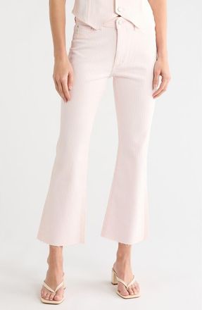 DL1961 Bridget Cropped Denim Pants in Pink Stripe at Nordstrom Rack, Size 24