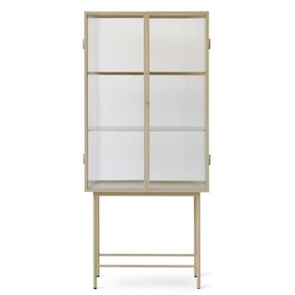 Ferm Living Haze Vitrine, Glas / cashmere