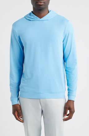 Johnnie-O Motion Performance Hoodie in Maliblu at Nordstrom, Size Xx-Large