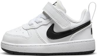 Nike (TD) Nike Court Borough Low Recraft Basketball Shoes White Black DV5458-104
