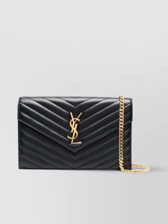 Saint Laurent cassandre lambskin leather shoulder bag