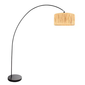 Steinhauer Mexlite - L&aacute;mpara De Pie - Solva - Negro - Hierba Metal - L&aacute;mpara