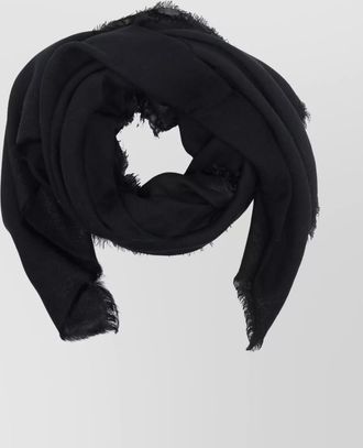 Faliero Sarti luxurious diamante scarf frayed edges
