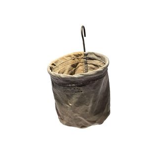 Puebco Vintage fabric baskets with hook