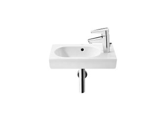 Roca Roca - Lavabo De Porcelana Mural Cuadrado Meridian Medidas: 350x320 Mm