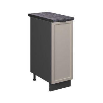 Vicco Armario De Farmacia Fame-line, Grisbeige, 30 Cm, Et Antracita, Vicco