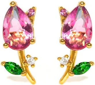 Girls Crew Blossoming Tulip Stud Earrings in Gold at Nordstrom