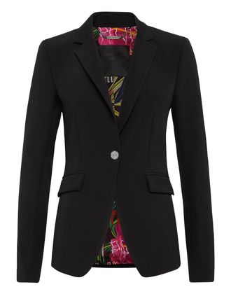Philipp Plein Blazer Skull crystal