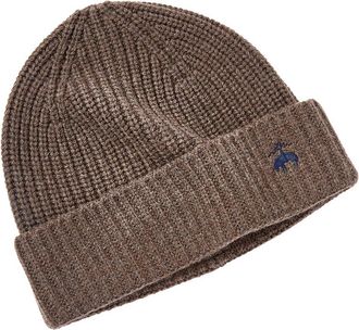 Brooks Brothers Shaker Rib Wool & Cashmere-Blend Beanie