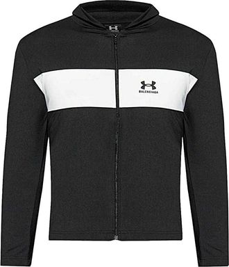 Balenciaga Felpa - Dames - Vesten met rits - Zwart - S - Hoodies & sweatvesten