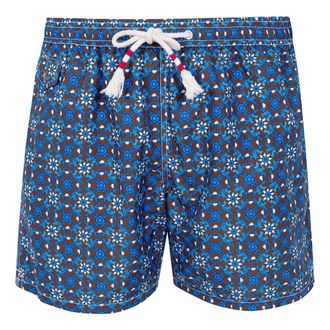 MC2 Saint Barth Beachwear, male, Multicolor, Size: 2XL Lighting 70 Micro Deco Swim Shorts