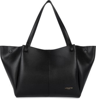 Lancaster Tassen, Dames, Zwart, ONE Size, Leer, Sac cabas &eacute;paule L Sierra Haus