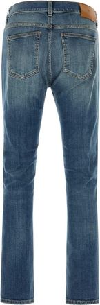 Pantaloni Torino Mens Tasche Jeans Blue Cotton Elastane