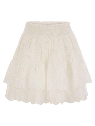 MC2 Saint Barth MC2 Saint Barth Eivissa Minirock mit Rüschen