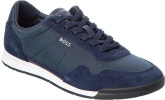 HUGO BOSS Titanium Suede Sneaker