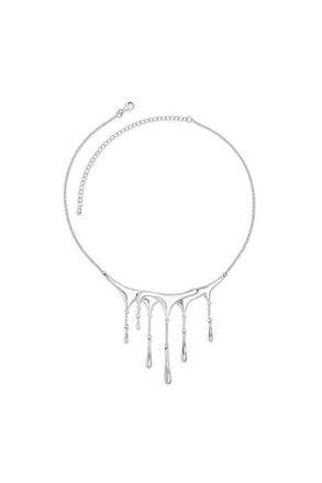 Lucy Quartermaine Melting Drop Necklace in Sterling Silver at Nordstrom