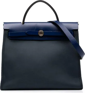 Herm&egrave;s Pre-owned Hermes Toile Herbag Zip 31 Satchel Ladies GIY0UAUT8L5VIWWQ