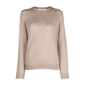 La Fileria Maglia in Lana Vergine - Knitwear - Hombre - Beige - 2XL