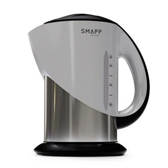 OEM Smapp 442.3 Hervidor Inal&aacute;mbrico Negro Y Plateado 1,7 L