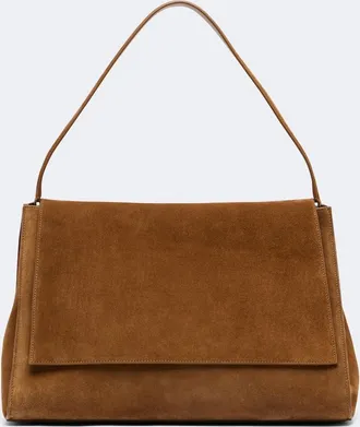 Nour Hammour Borsa a spalla Amal in suede