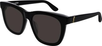 Saint Laurent Zonnebril - unisex - Zonnebrillen - Zwart - 55 MM - Accessoires