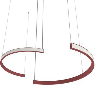 Lumicom Half Lampara De Techo Lineal X2 Monocolor Mate