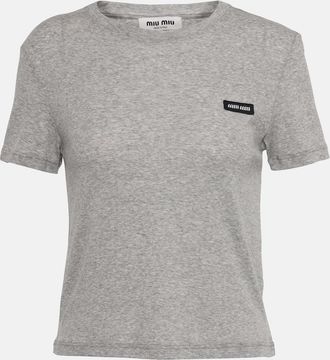 Miu Miu Cotton jersey T-shirt