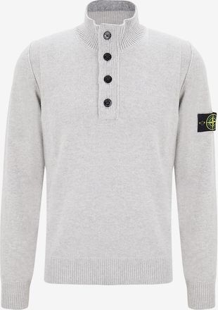 Stone Island Geknöpfter Woll-Troyer 5100040 Lambswool