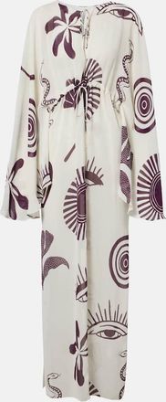 Cala de la Cruz Printed maxi dress