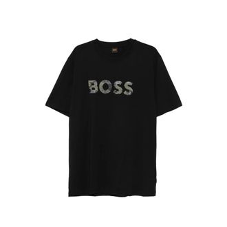 HUGO BOSS Camouflage-logo T-shirt