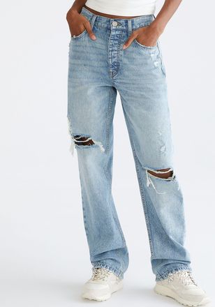 A&eacute;ropostale High-Rise Baggy Jean